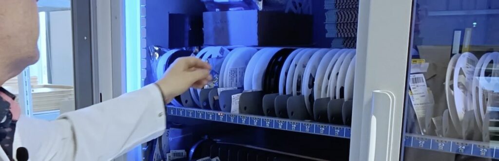 stockage dynamique,stockage intelligent,stockage composants électroniques