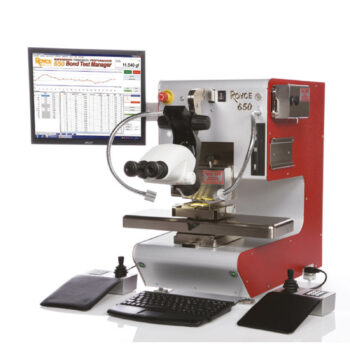 pull & shear test,microélectronique,PullTest,ShearTest,dies & wirebonds