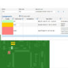 Analyse interactive,couverture de test,analyse interactif,carte électronique