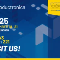 essegi automation save the date productronica 2025 accelonix