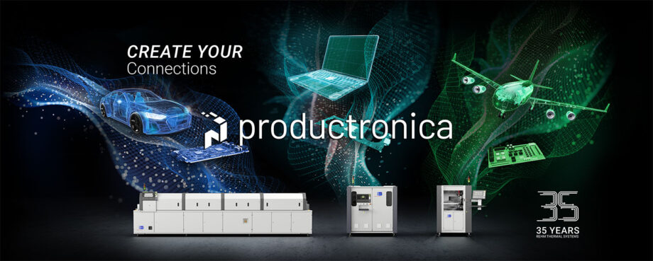 gamme rehm productronica accelonix banner