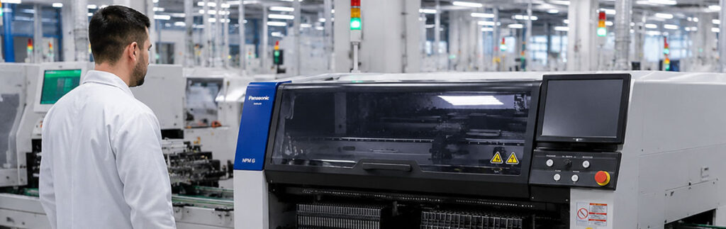 placement composant panasonic accelonix
